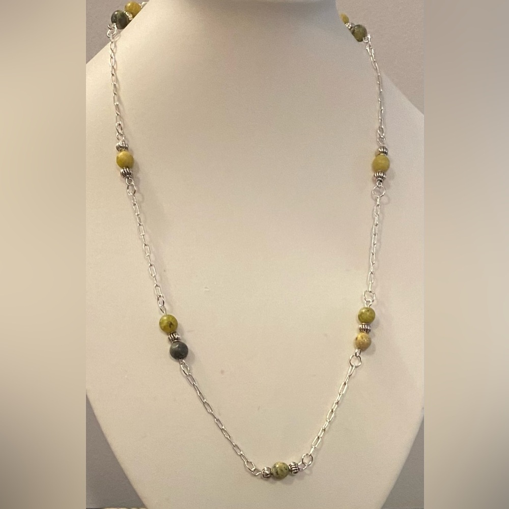 NEW Jade necklace - Strictly Canadian!